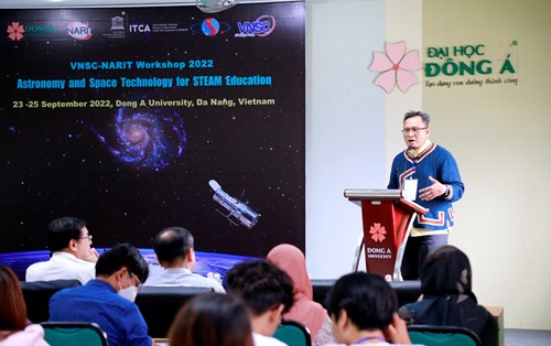 Hội thảo quốc tế Thiên văn học và ứng dụng công nghệ vũ trụ trong giáo dục STEAM 2022